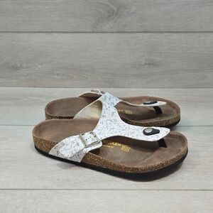 Birkenstock Women Gizeh Thong Sandals Slide Shoes Sz 38/7 Narrow